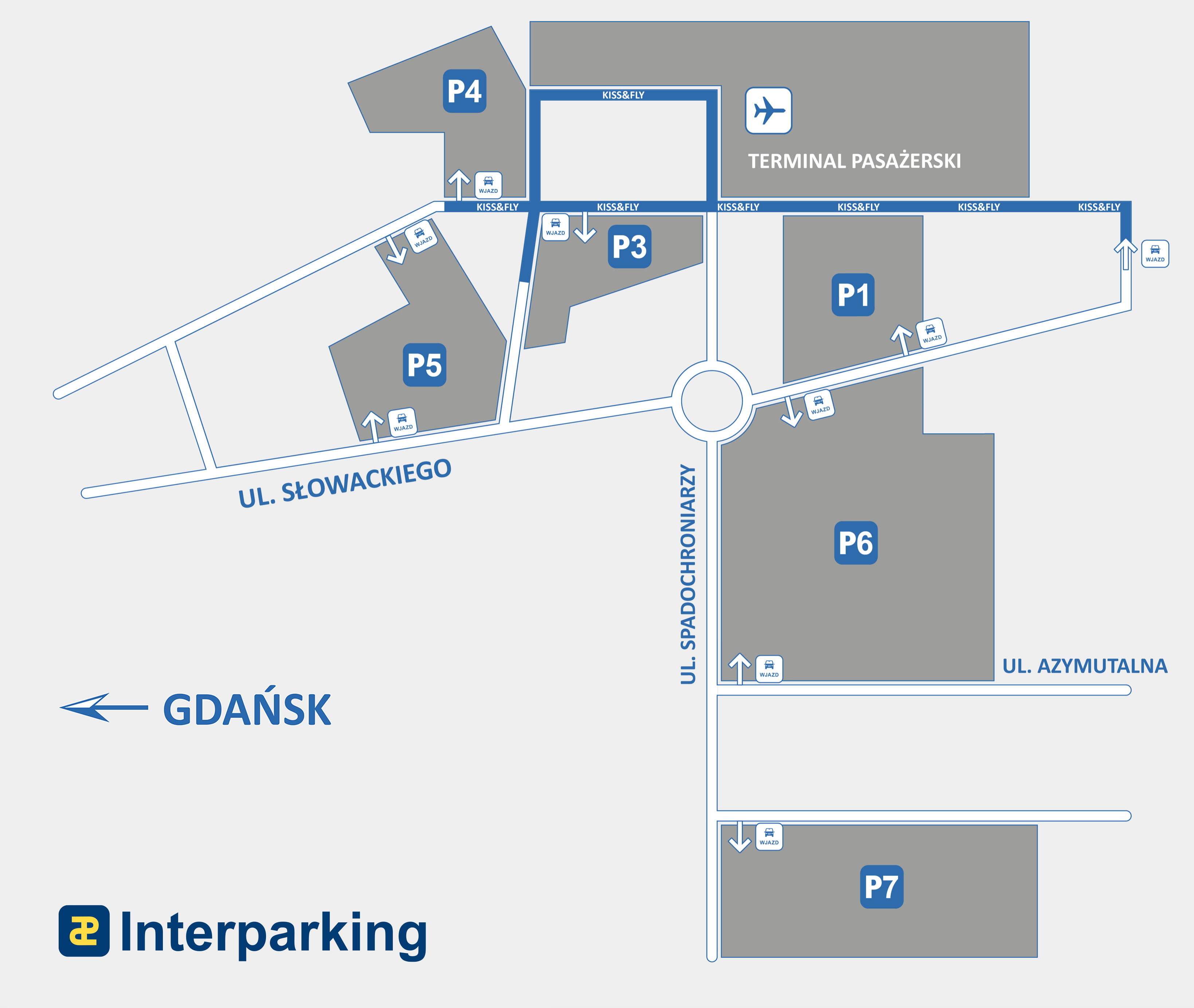 mapa parkingu