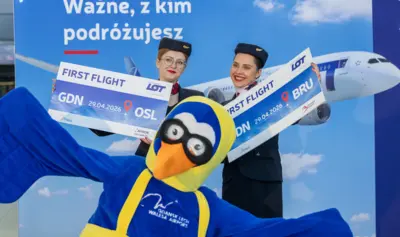 Bezpośrednie loty LOT z Gdańska do Brukseli, Oslo i Bergen wystartowały