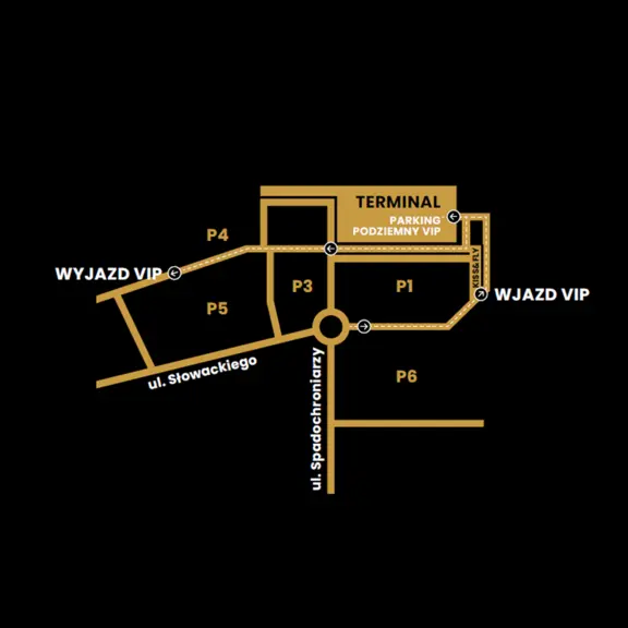 Location / access to the VIP area