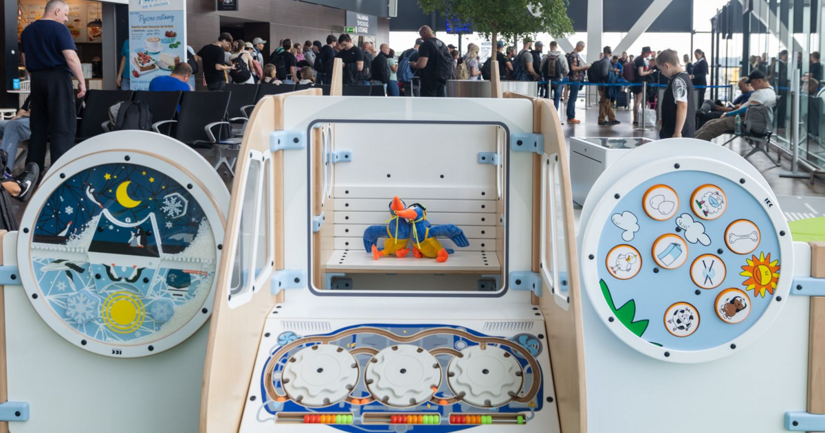 New playground at the airport